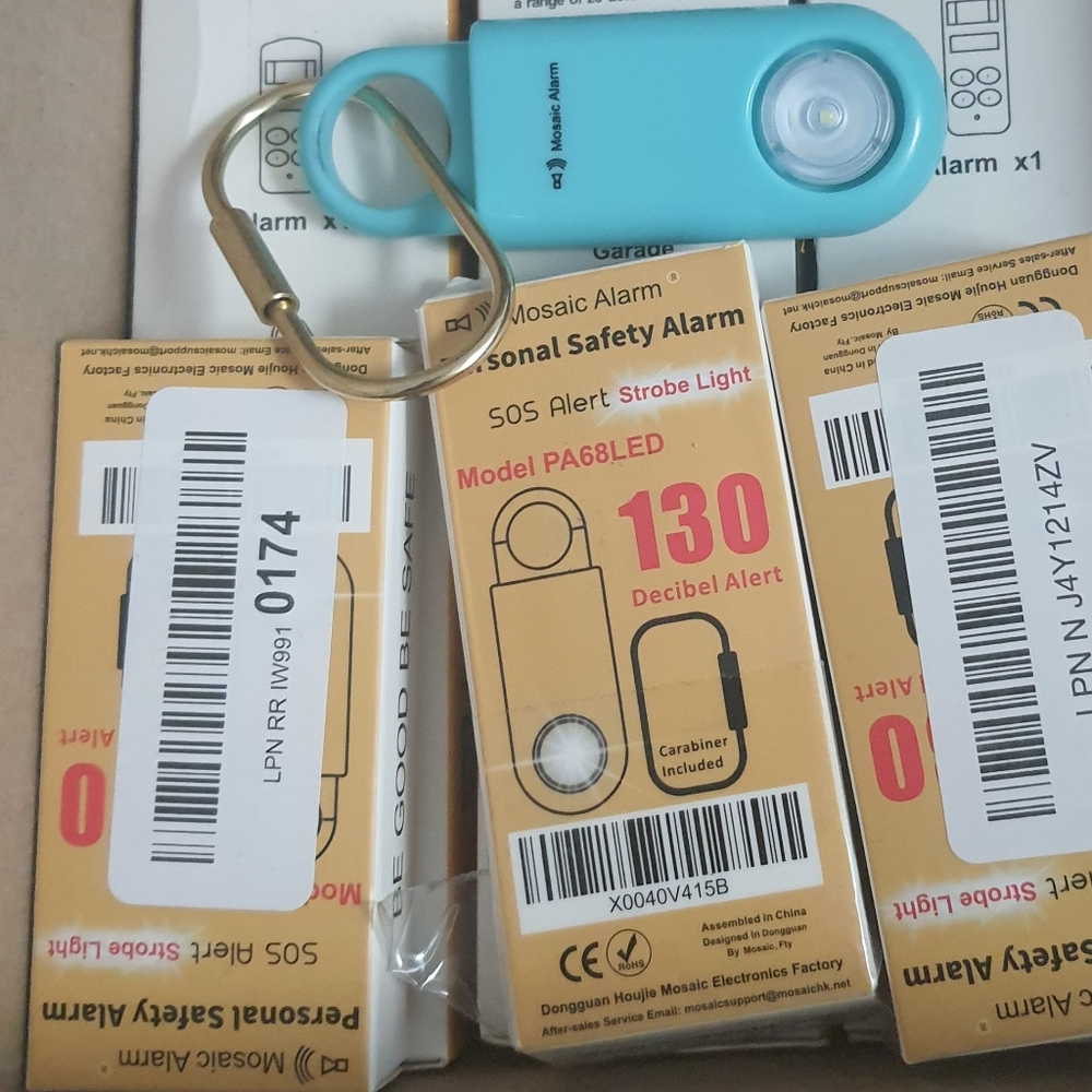 Personal Alarm Keychains - Picture 4 of 9